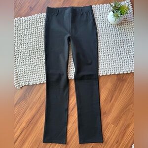 Quince Black Straight-Leg Trousers